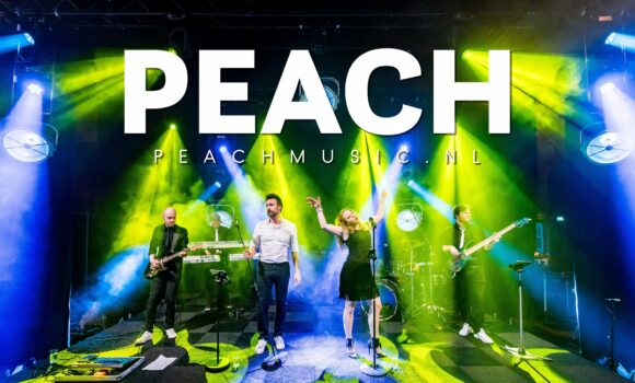 Coverband feestband Peach voor uw bruiloft, bedrijfsfeest, personeelsfeest of festival!